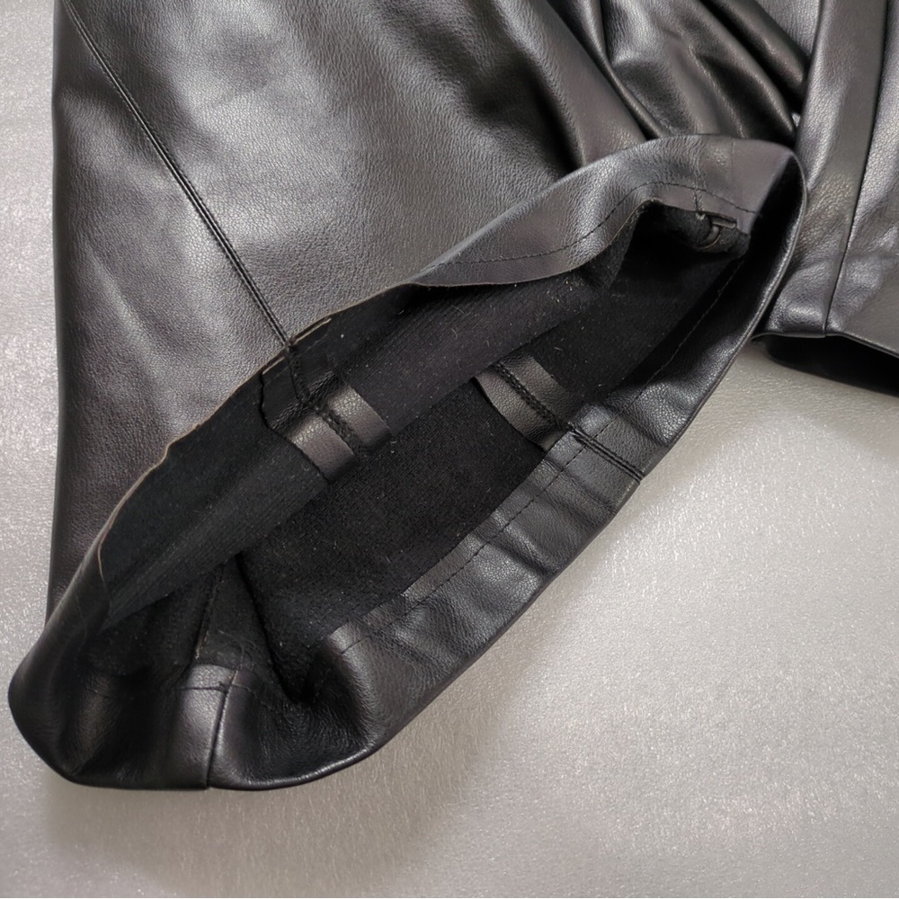 Dynamite Faux Leather Wide Leg Pants- with flaws - Picture 8 of 12